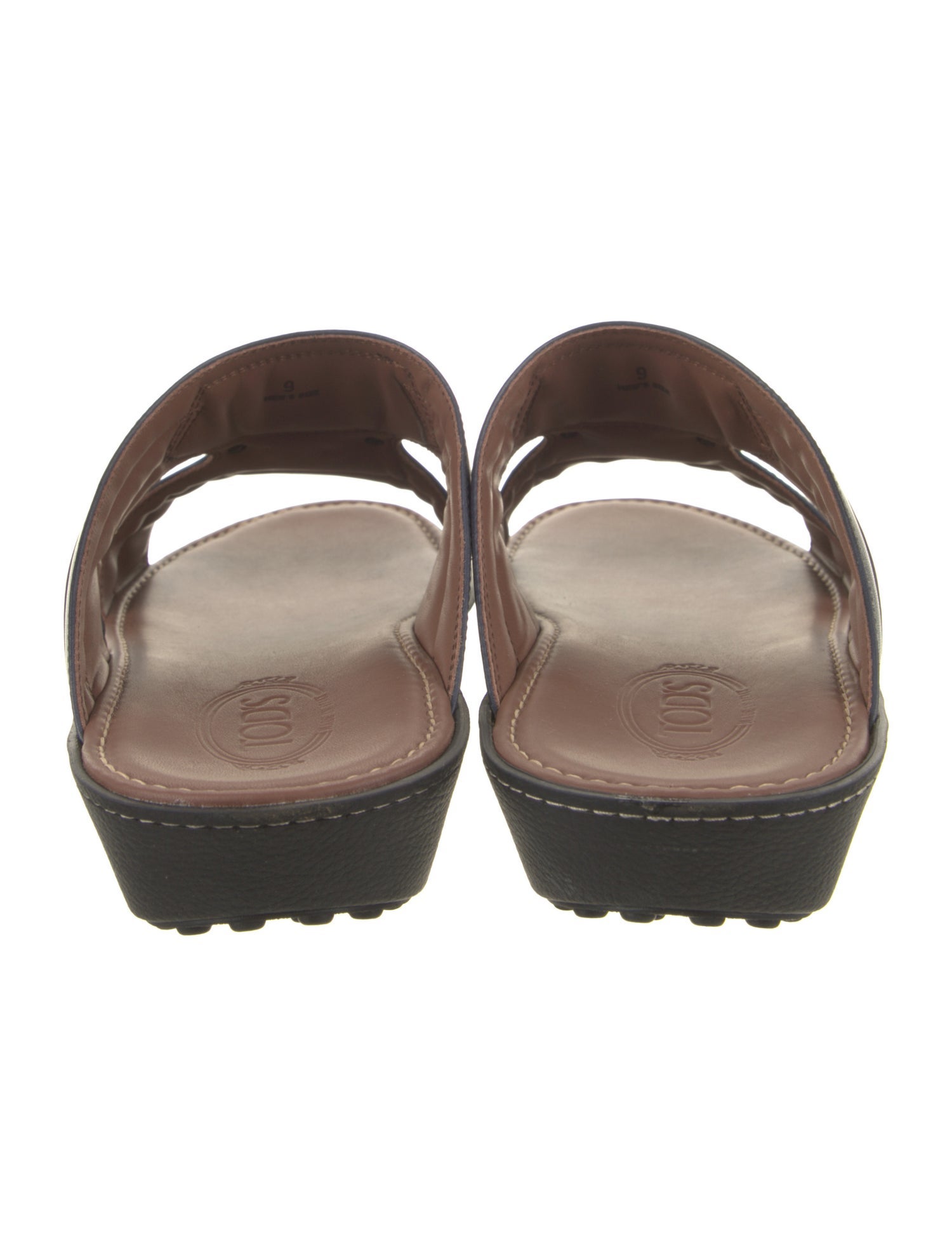 Tod's Leather Slides